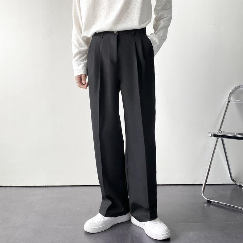 Straight-Leg Trousers